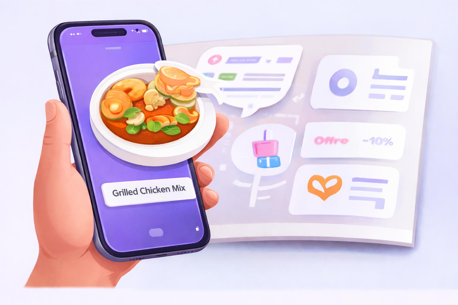Interactive Menu AR
